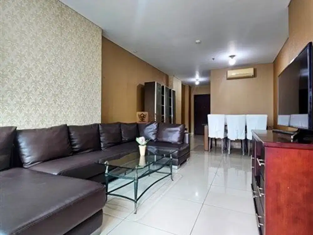 Selangkap ke Mall Central Park Jual 2BR Furnished Bagus Akses Kolam Renang, Dekat ke Tol & Kampus, Neo Soho, Taman Anggrek Central Park Residence