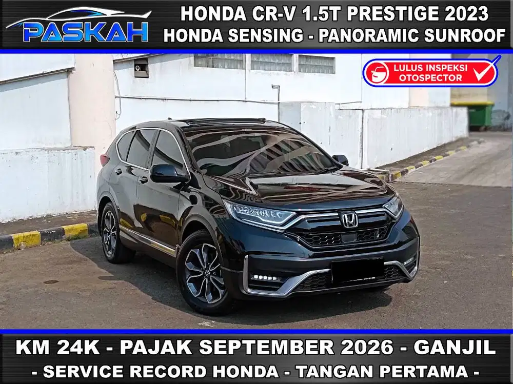 Km=24k TAX-SEPT-2026 Honda CRV 1.5 PRESTIGE SENSING 2023 CRV PRESTIGE