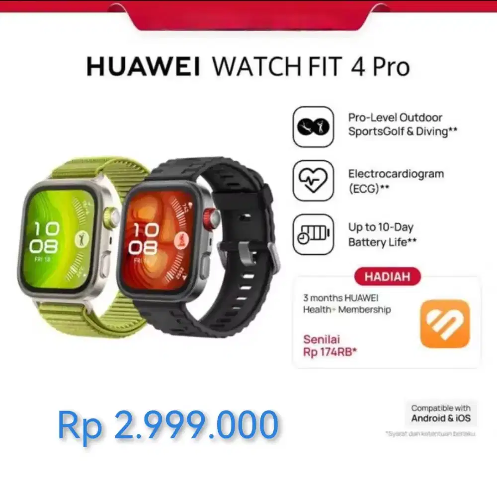 Huawei Watch Fit 4 Pro