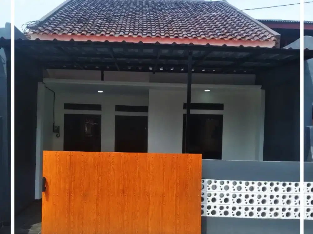 [LT 60 m2] Rumah Renovasi 2 KT (Dkt Tol Grand Wisata) Bekasi