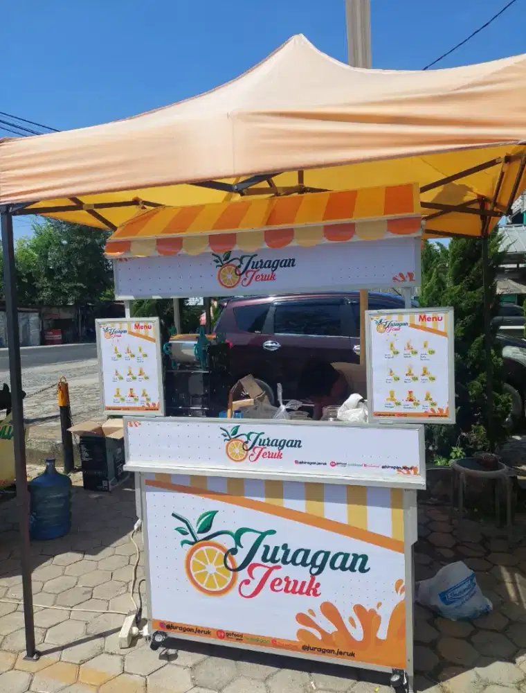Gerobak jualan portable