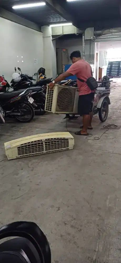 Terima AC rusak bekas kantor