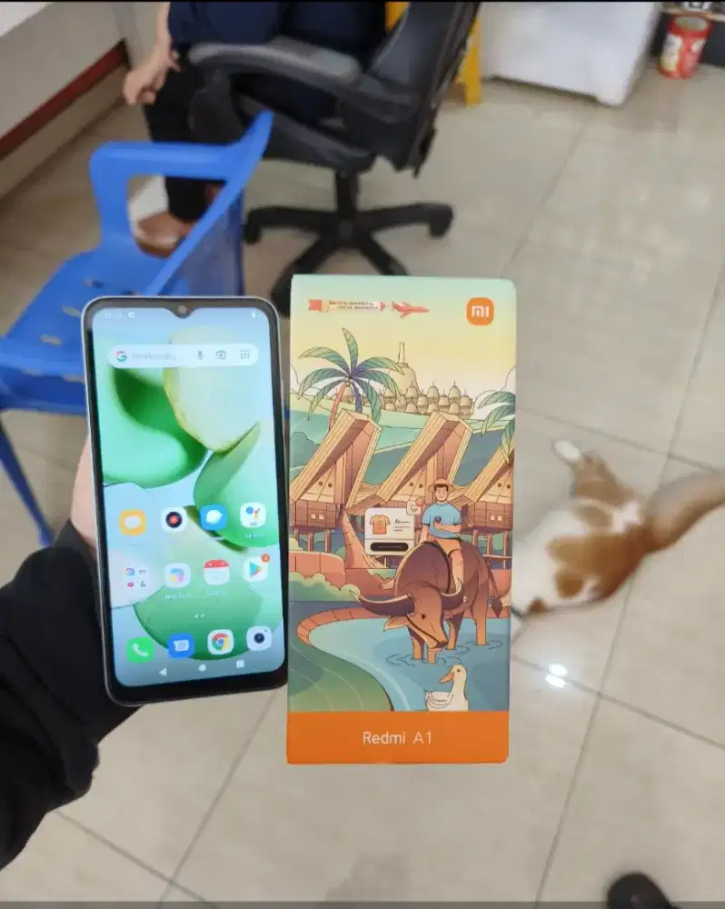 Di Jual Hp Xiaomi Redmi A1, Ram 3/32 Gb (Kumplit)