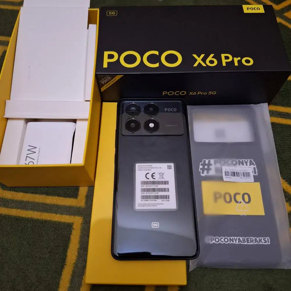 Jual Poco X6 Pro 5G Ram 12/512 Fullset Bekas – No Minus Cod/Antar
