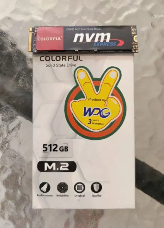 SSD Colorfull CN600 512gb M.2