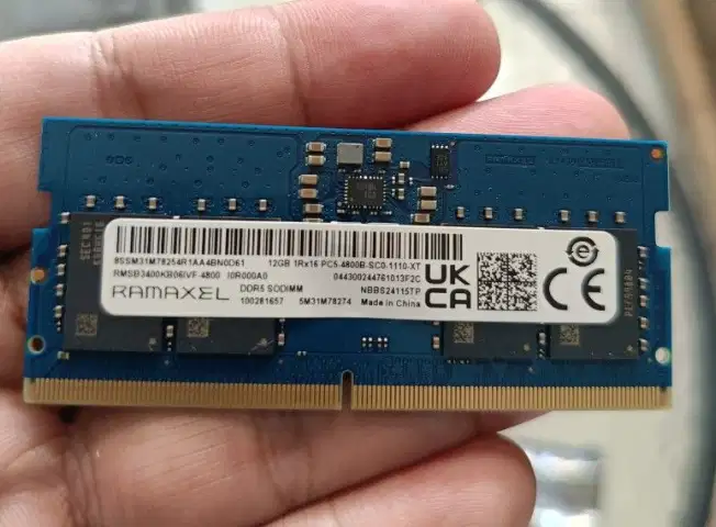 Sodimm DDR5 12gb 4800MHz