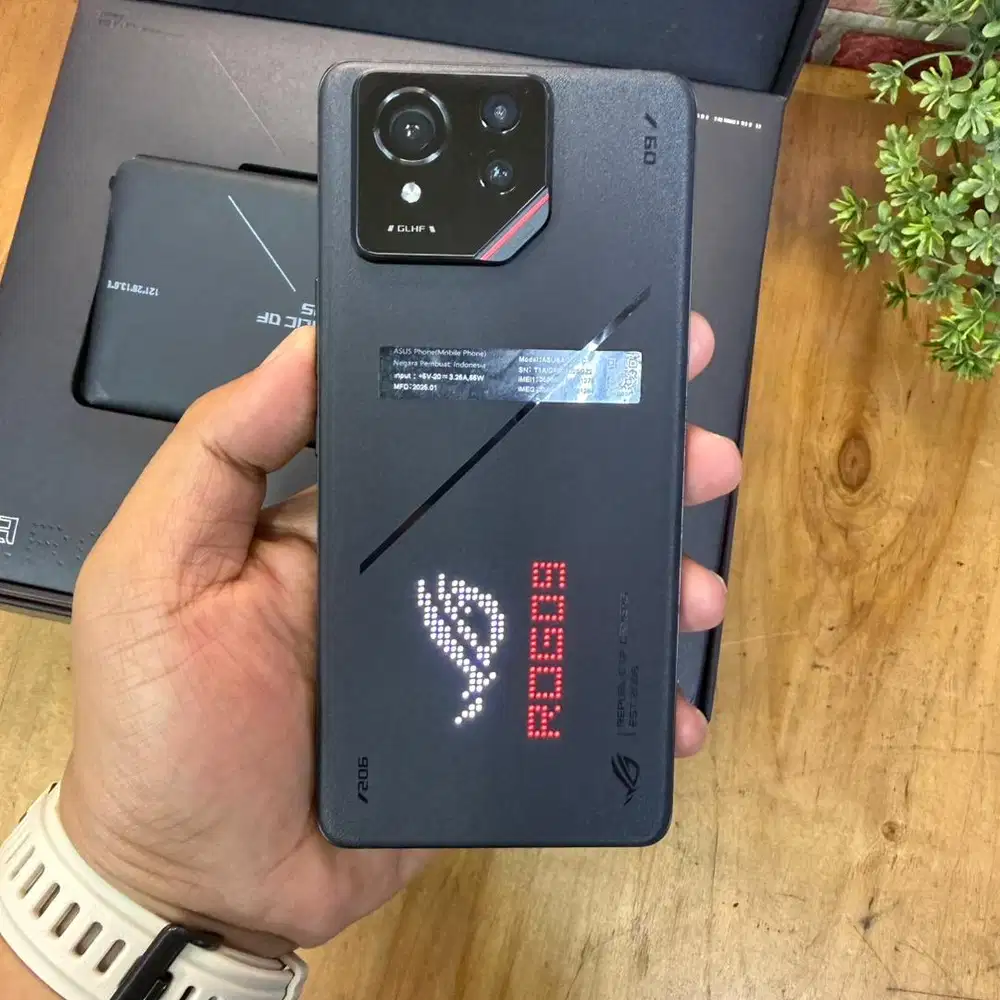 asus rog phone 9 Pro 5G 16/512GB Black super mulus Garansi Juli 2026