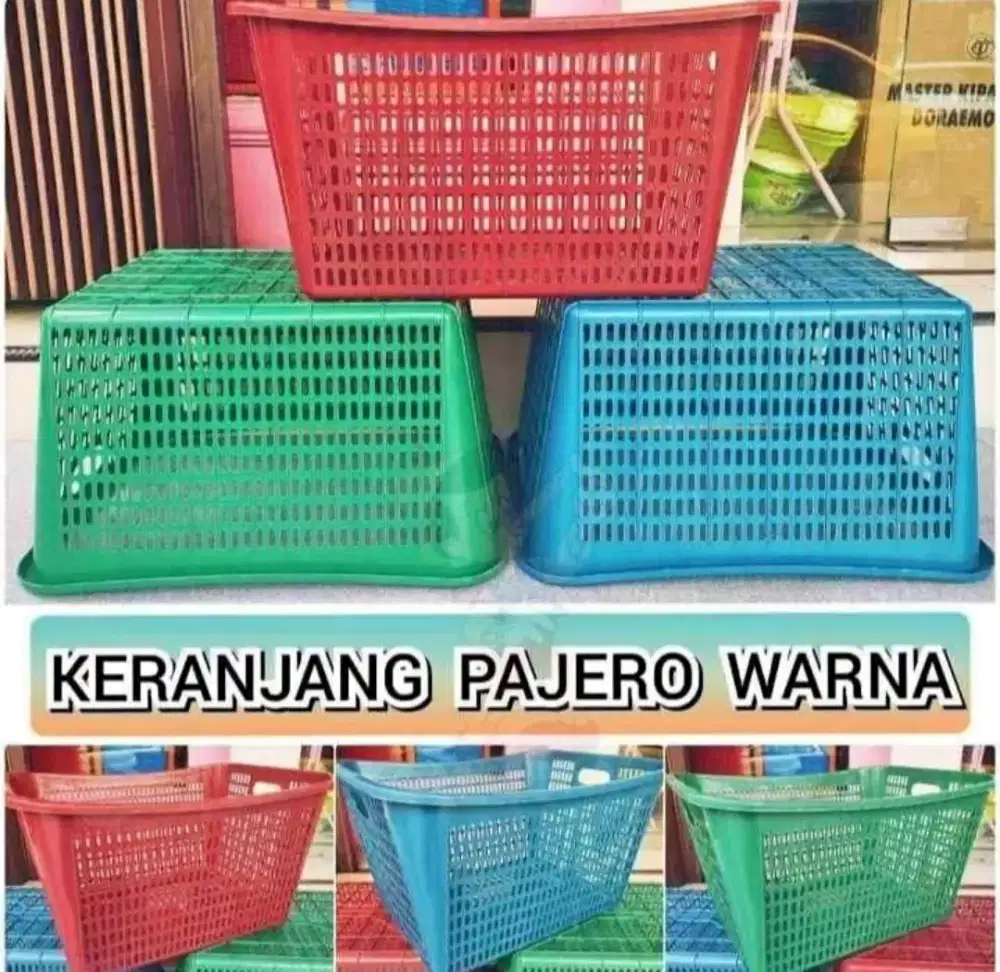 Keranjang pajero laundry warna