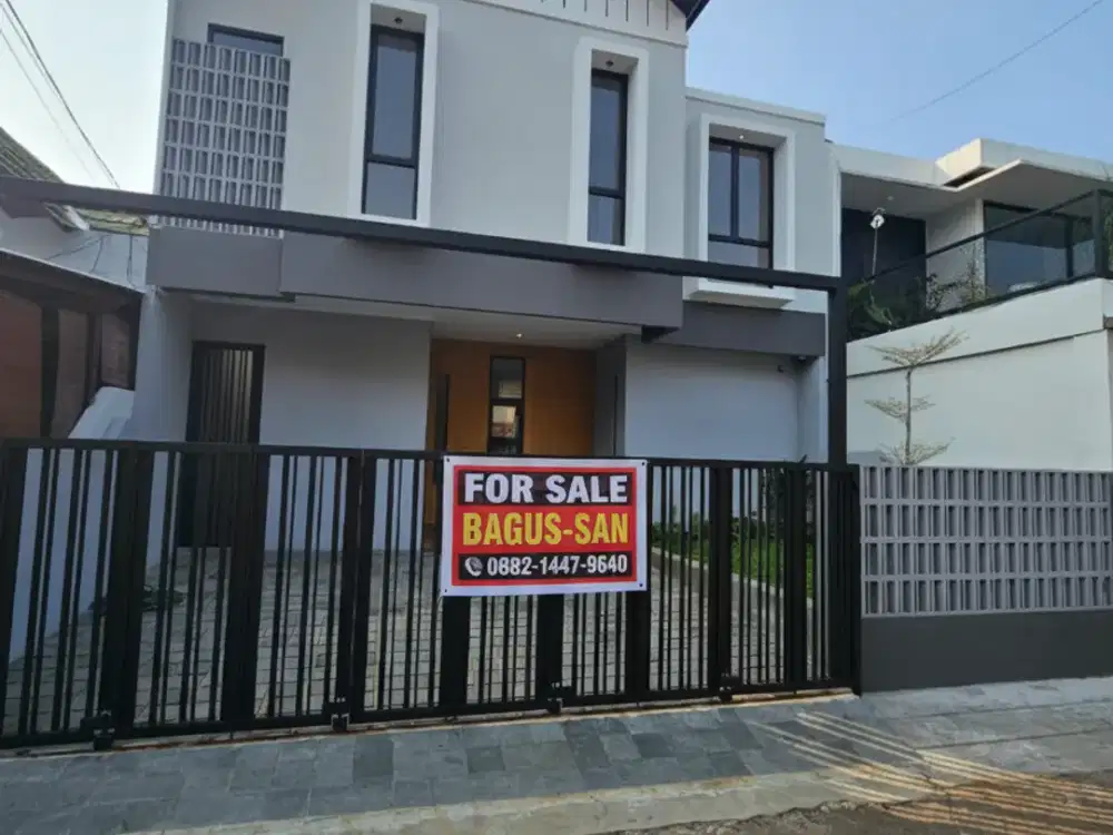 Rumah Brand New Modern Tipe Skandinavian Siap Huni Di Camar Bintaro Sektor 3