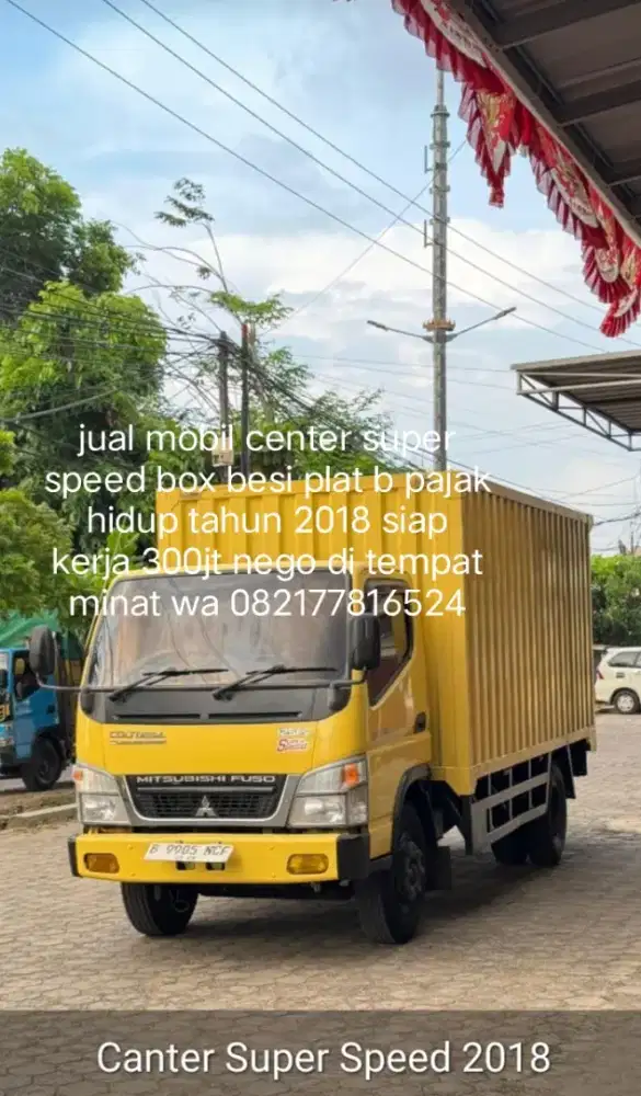 Jual mobil center super speed box besi tahun 2018