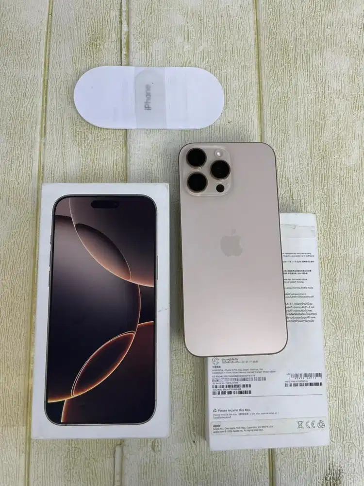 Iphone 16 promax 1TB inter cukai second like new garansi feb2026