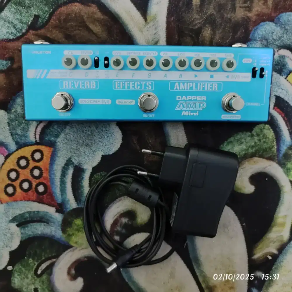 Efek gitat valeton dapper amp mini