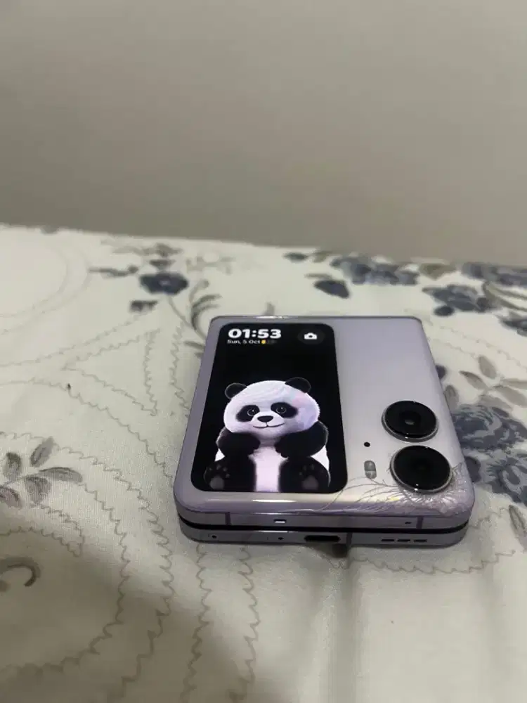 oppo N2 flip backdoor pecah sedikit