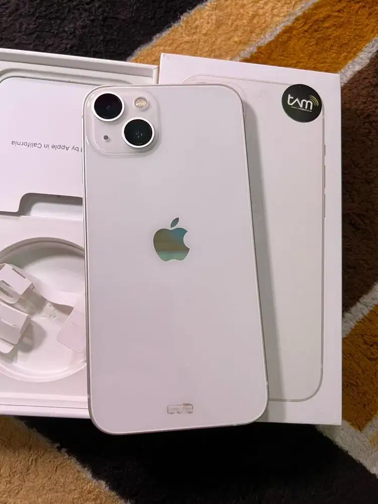 Iphone 13 128 starlight on garansi ibox