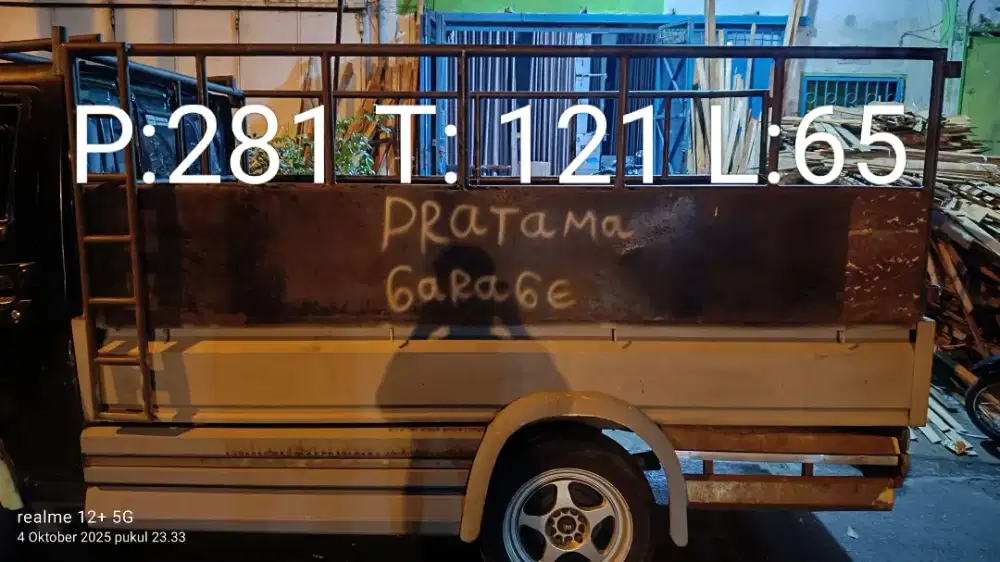 Bak & kandang pick up new carry tayo