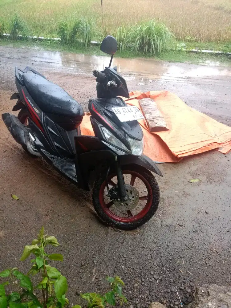 mio z 125cc hitam plat AB