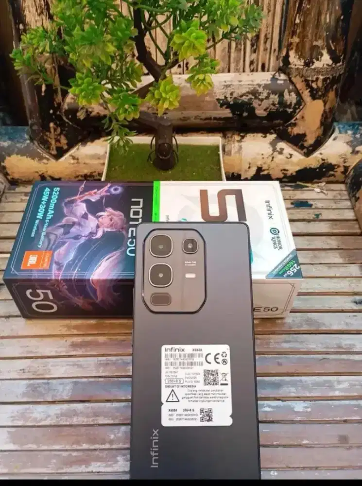 INFINIX NOTE 50 NFC RAM 8+8/256 MULUS FULLSET ORI