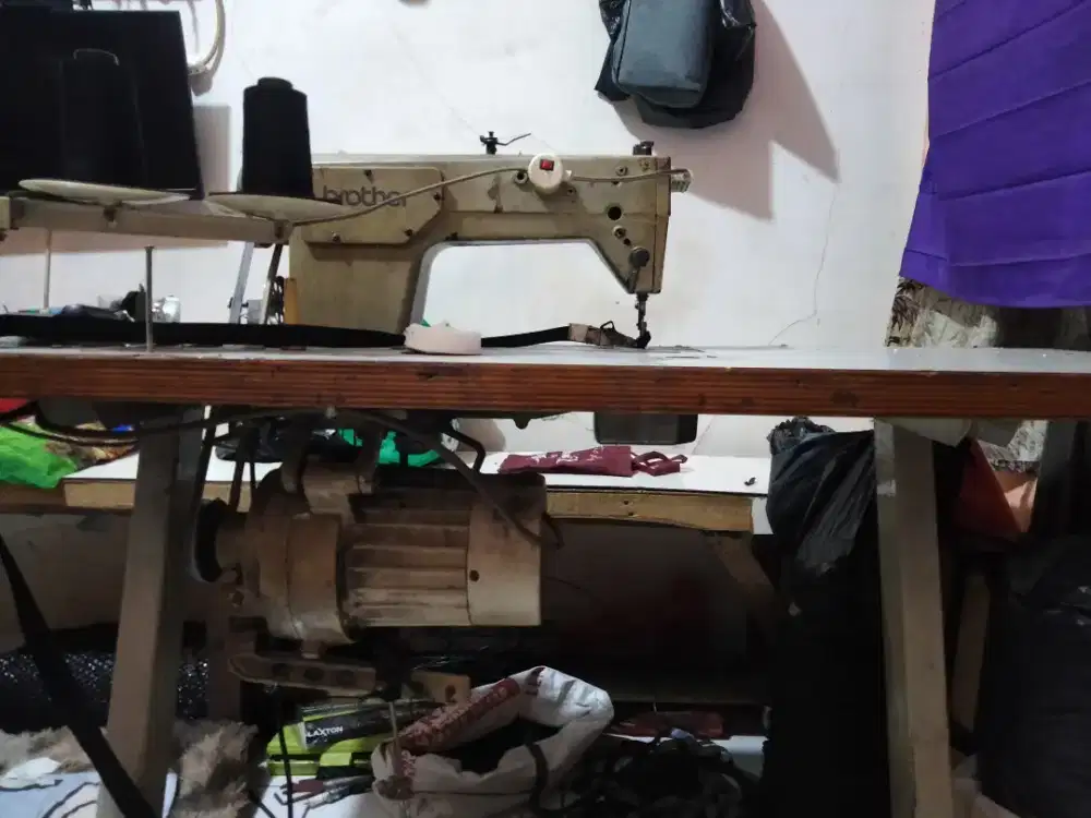 Mesin jait brother jarum satu strip7