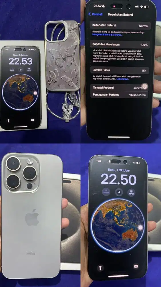 iphone 15 pro 128gb mulus