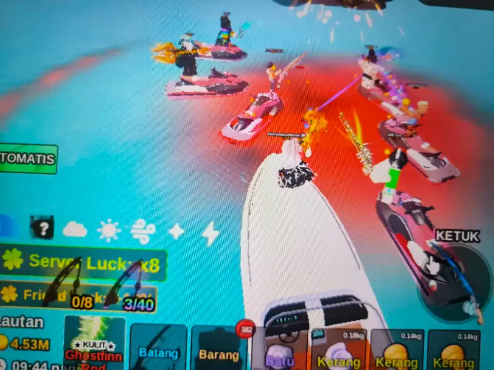 Roblox Fishit server luck x8
