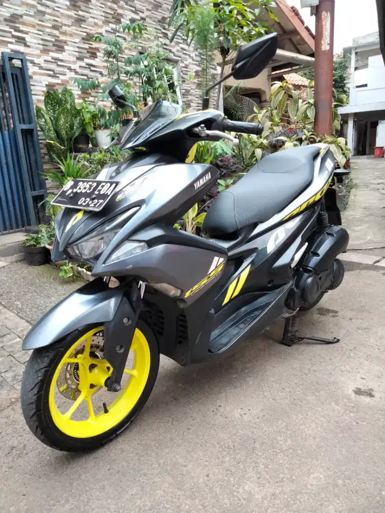 Yamaha Aerox Gress tahun 2019 siap pakai