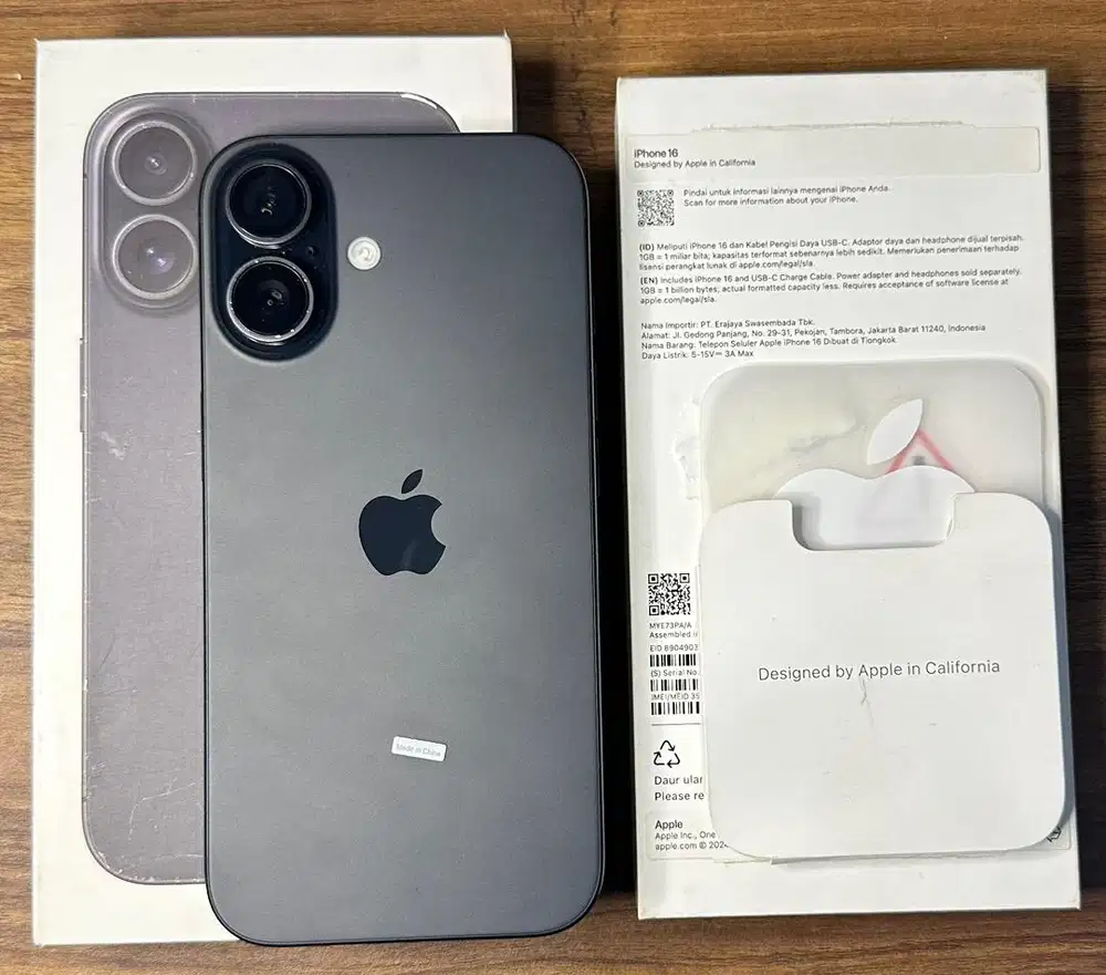 IPHONE 16 IBOX BLACK GARANSI ON BH 100