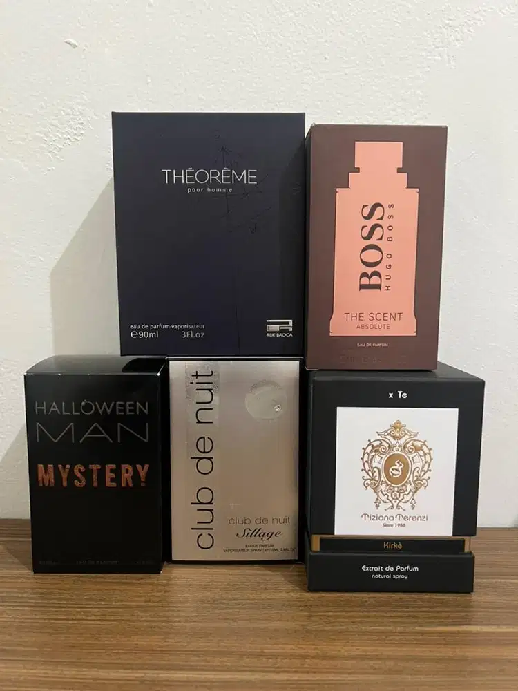 Parfum Branded (Boss,TT,Halloween,Club de nuit,Theoreme Pour Homme