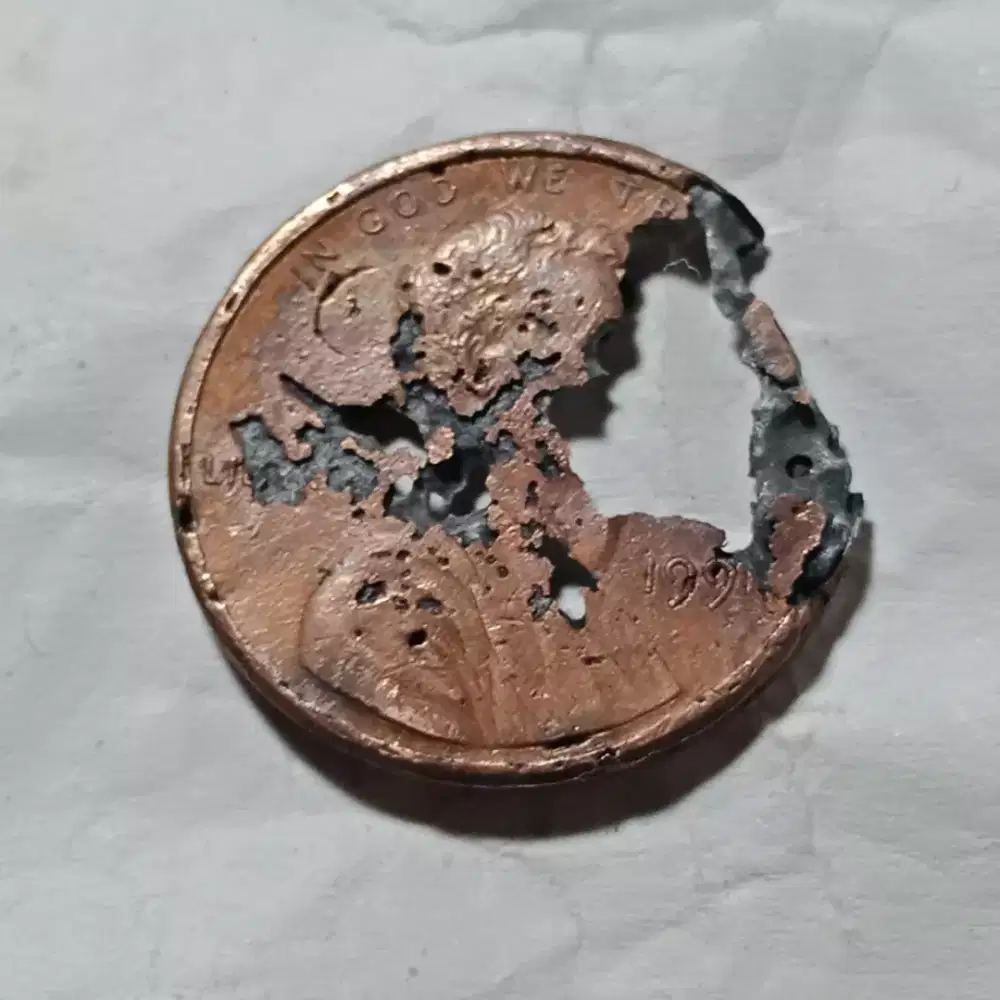 Koin LANGKA ERROR LINCOLN CENT USA AMERIKA