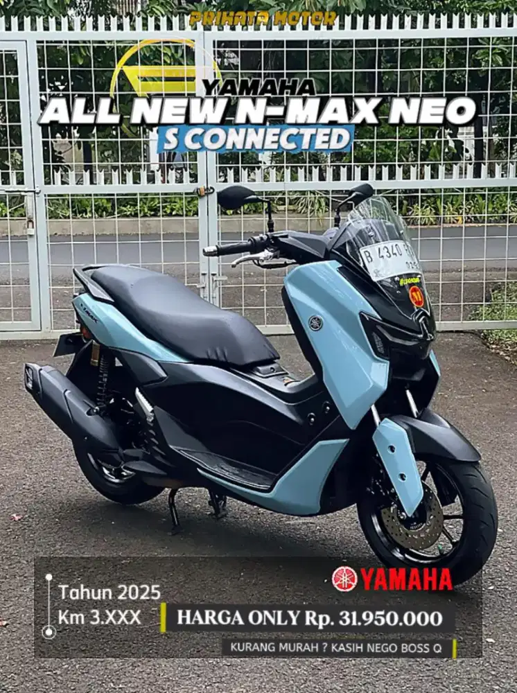 DP 4,5 Jutaan Yamaha All New N-MAX 155 Neo S 2025