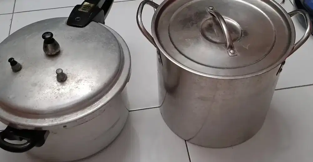 dijual presto Vicenza dan panci stainless Steel