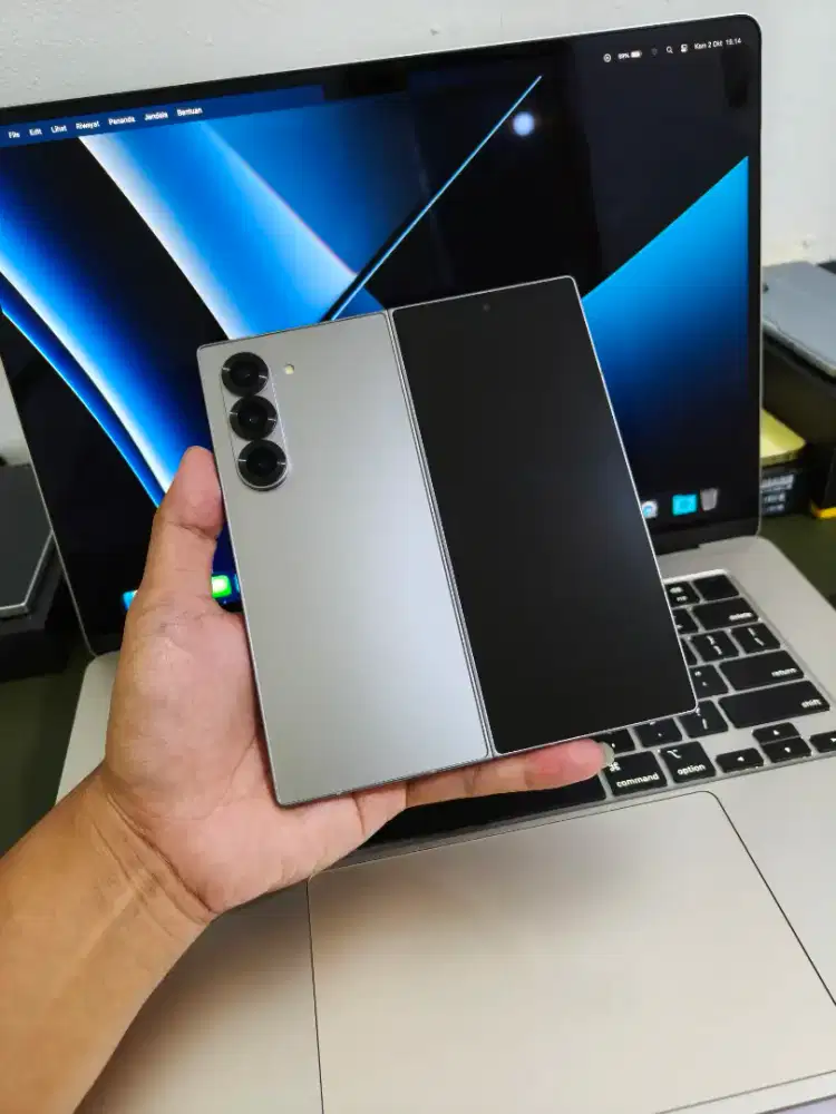 Samsung z fold 6 silver 12/512gb fullset mulus