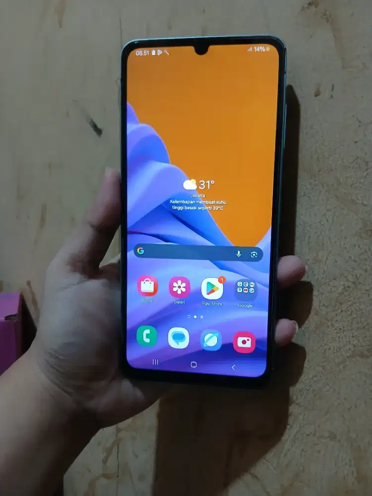 Samsung A06 4G ram 4/64 Nominus lecet2 cassing nokendala siap pakai