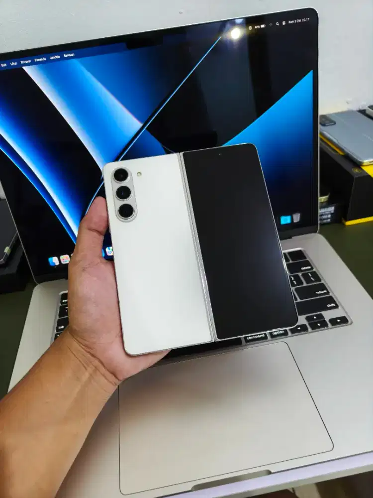 Samsung z fold 5 cream 12/512gb fullset mulus