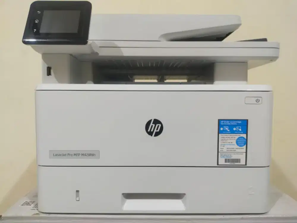 Printer LaserJet multi HP pro m428fdn normal bagus