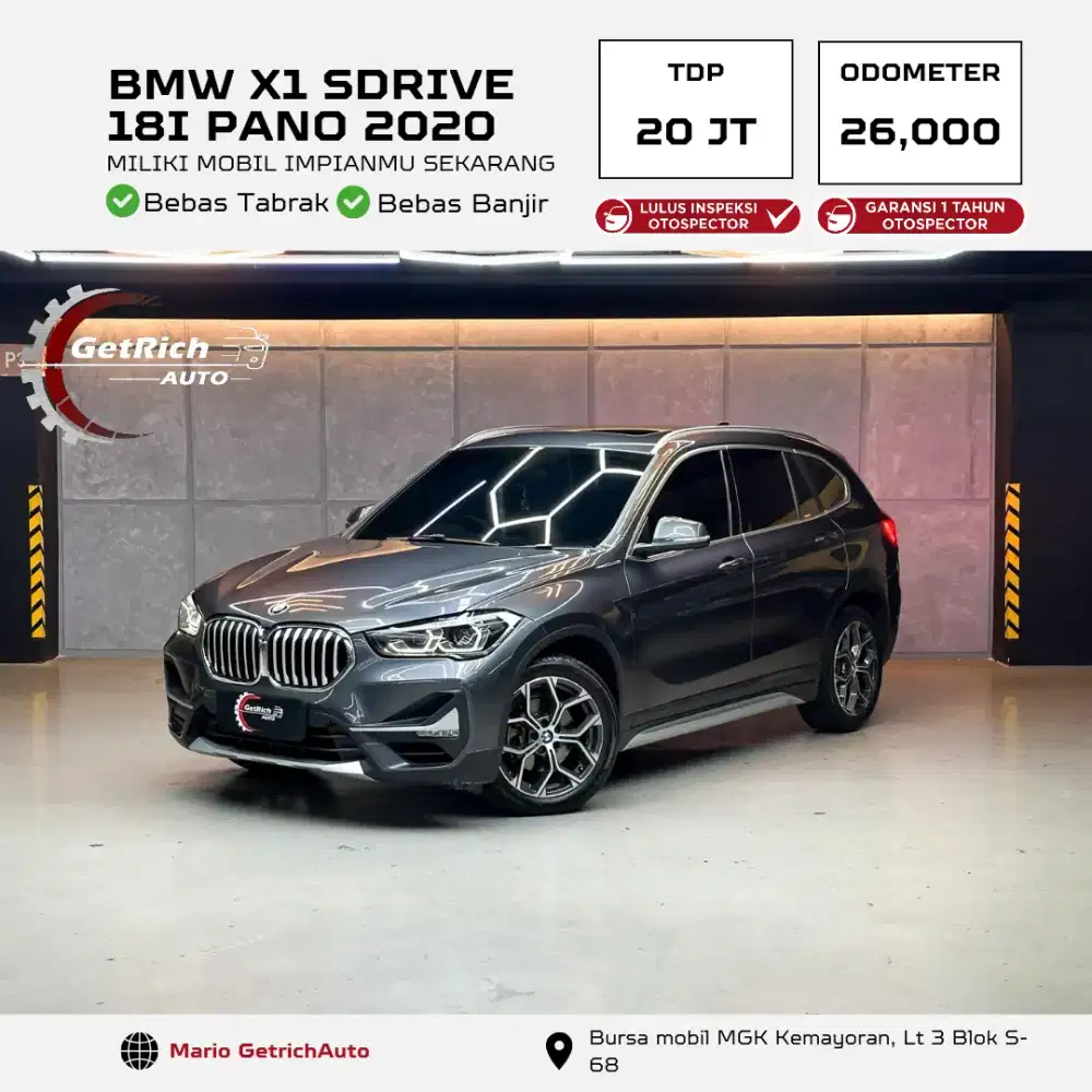 KM 26 RB BMW X1 SDRIVE PANORAMIC 2020