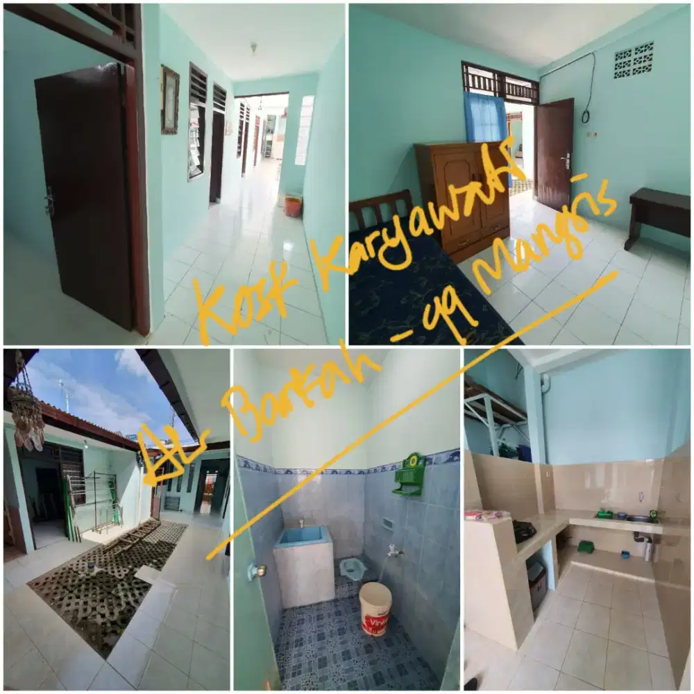 KOST KARYAWATI Al Barkah Tebet Saharjo Manggarai Haris Kokas