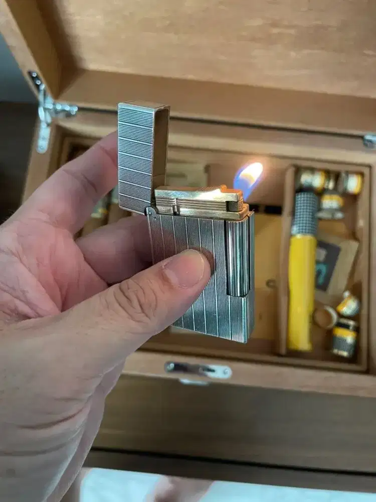 St Dupont Gatsby L2 Lighter Gas Original Korek Api Mewah
