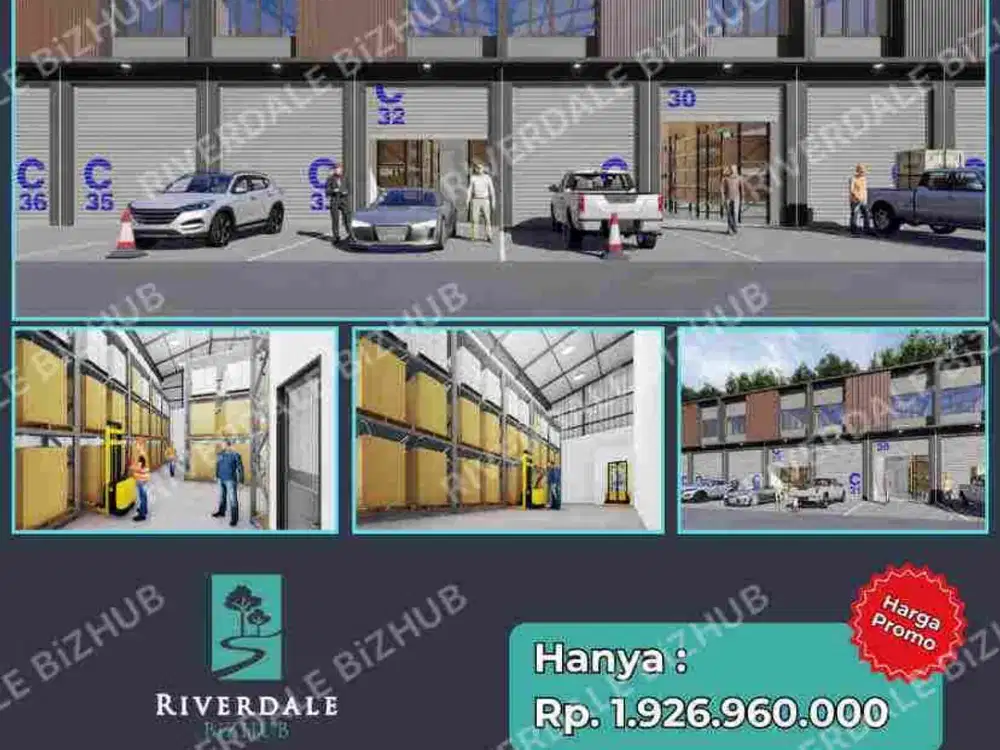 dijual ruko/gudang lokasi sangat strategis, bertempat di cikarang barat