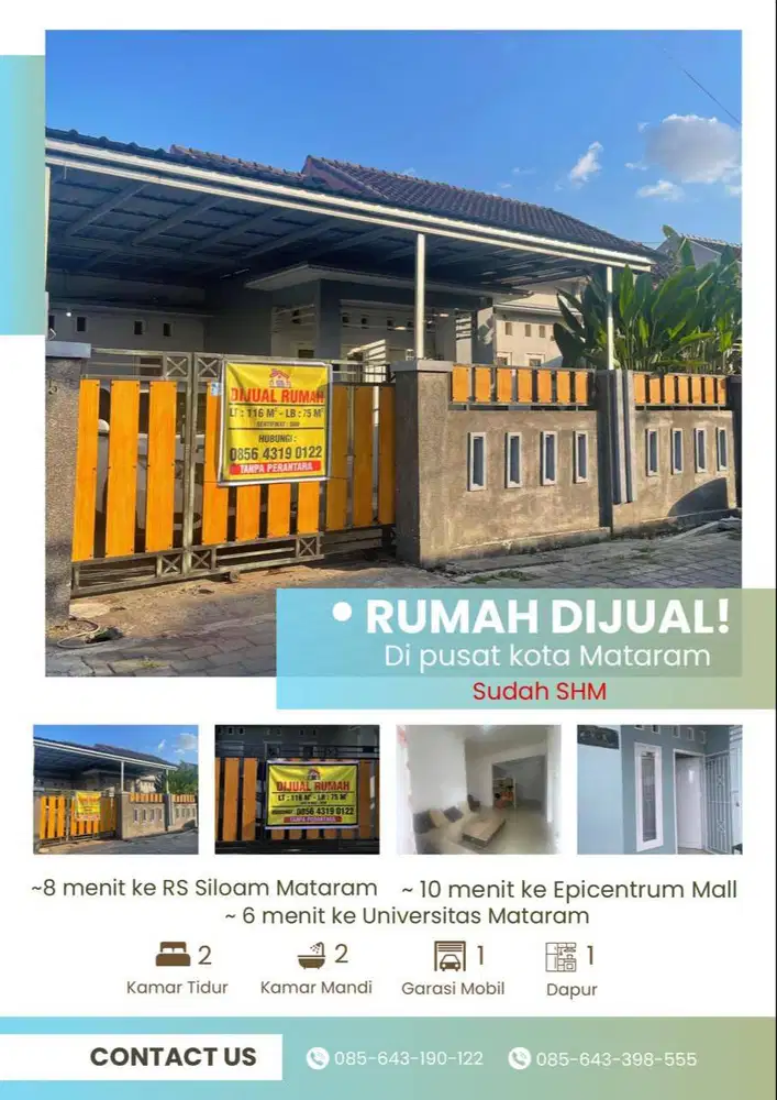 Perumahan Taman Alamanda 3, Posisi Hoek, Pusat Kota Mataram