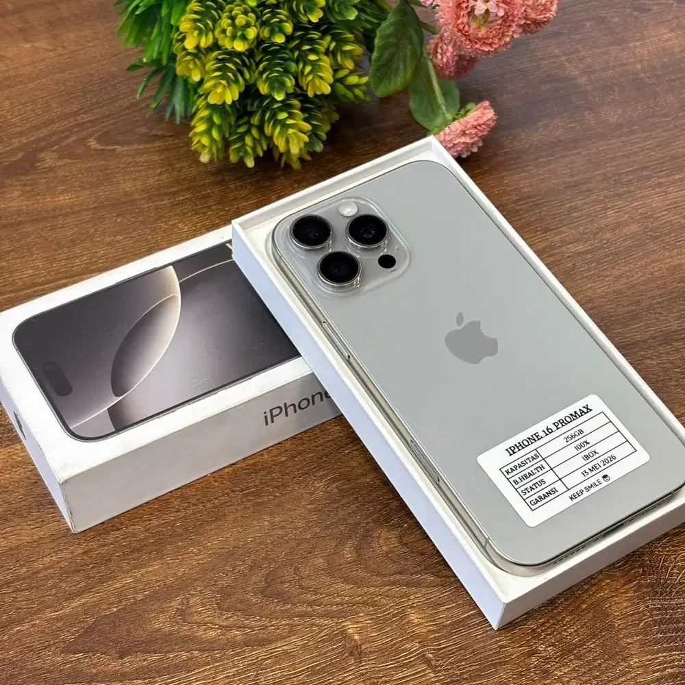 iPhone 16 Pro Max 256Gb bisa tukar tambah