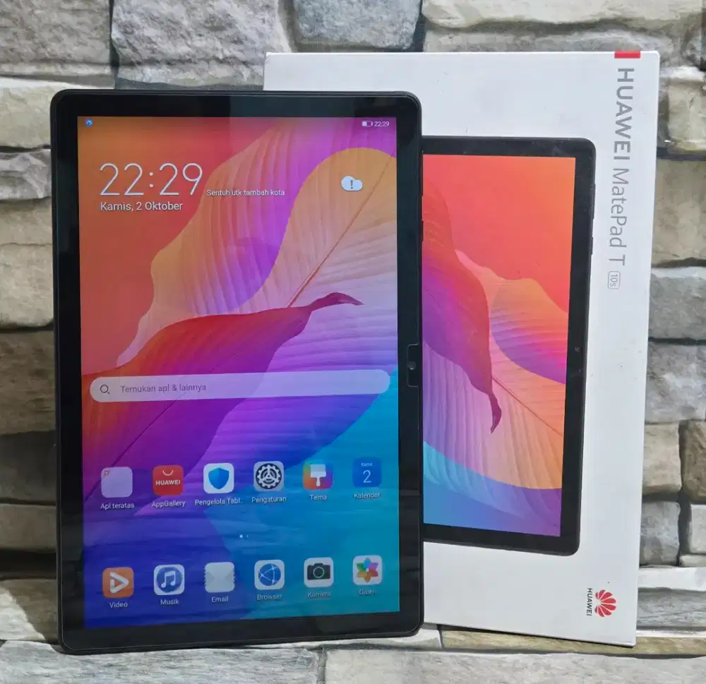 Huawei Matepad T10s Wifi 3/64 Fulset segel mulus 98%