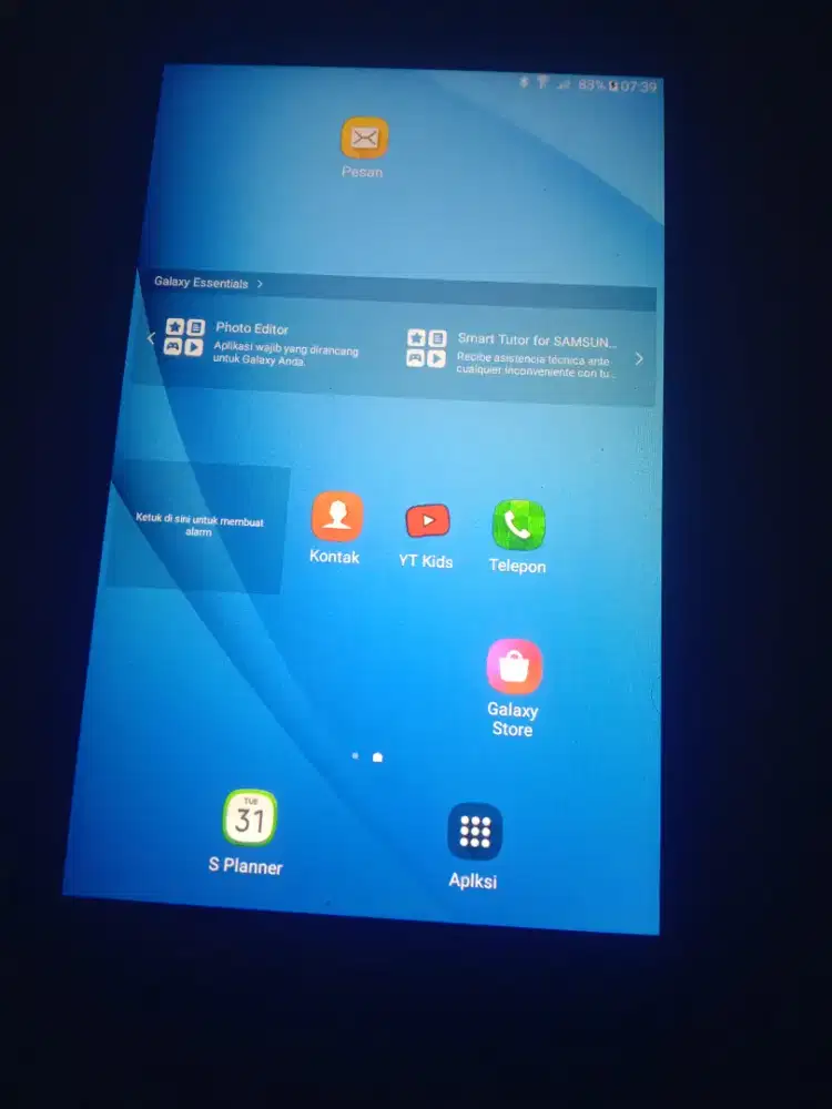 jual cepat tab samsung a6 kondisi mulus