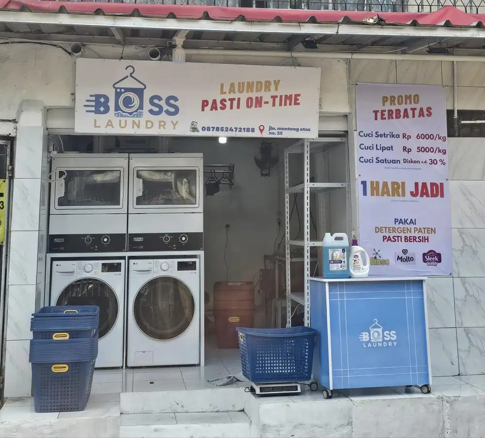 Lowonga kerja laundry Tebet kurir dan gosok