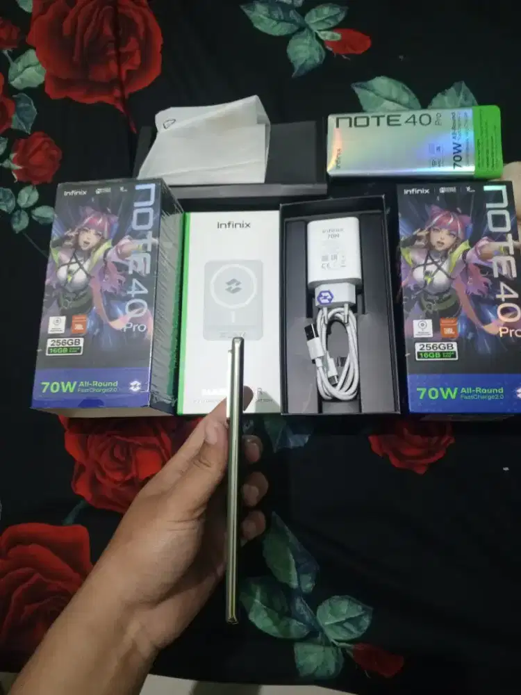 INFINIX NOTE 40 PRO 4G 8/256 FULLSET MULUSSS