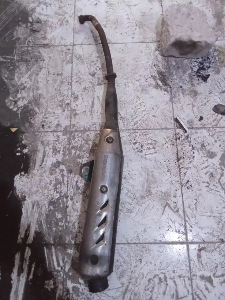 Knalpot Shogun 125 minus leheran