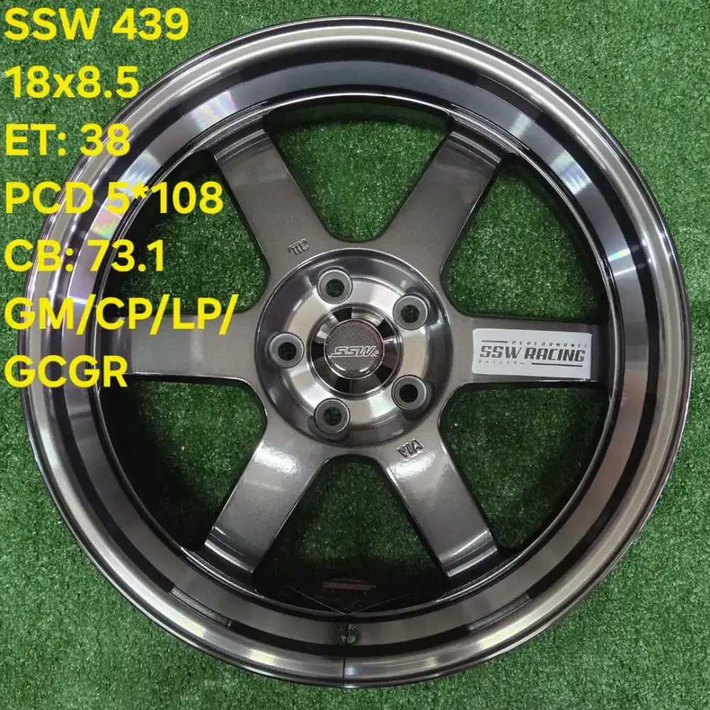 Velg SSW R18 Cherry Omoda C5,Omoda E5,Omoda RZ, Cherry J6,Tiggo,dkk