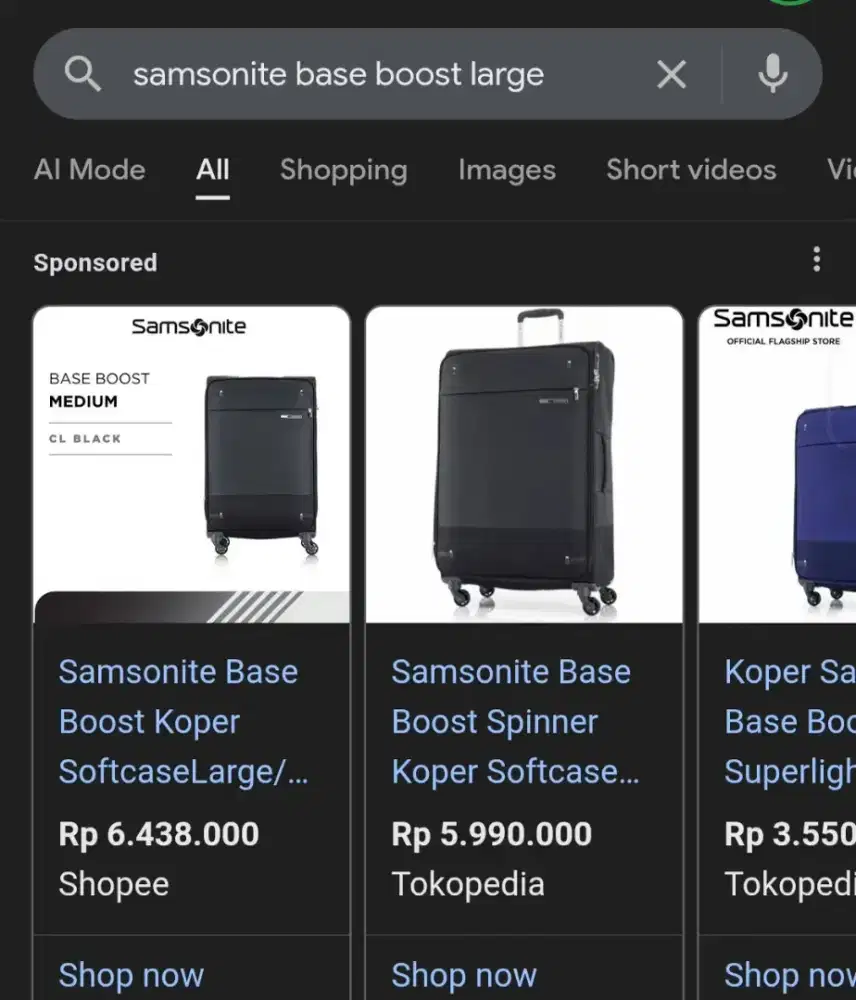 Koper Samsonite Base Boost Large 29