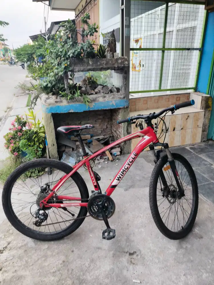 ‍️ Sepeda Wimcycle MTB 26” Siap Pakai – Kondisi second