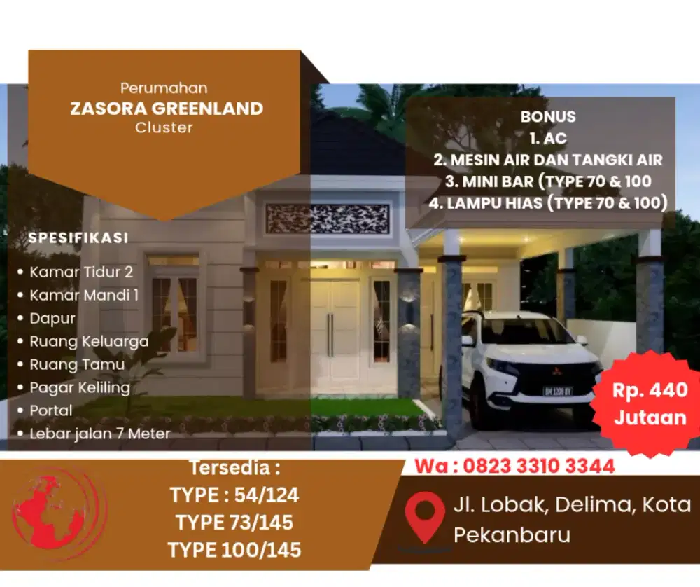 Rumah Jalan Lobak Delima dekat dengan Living World