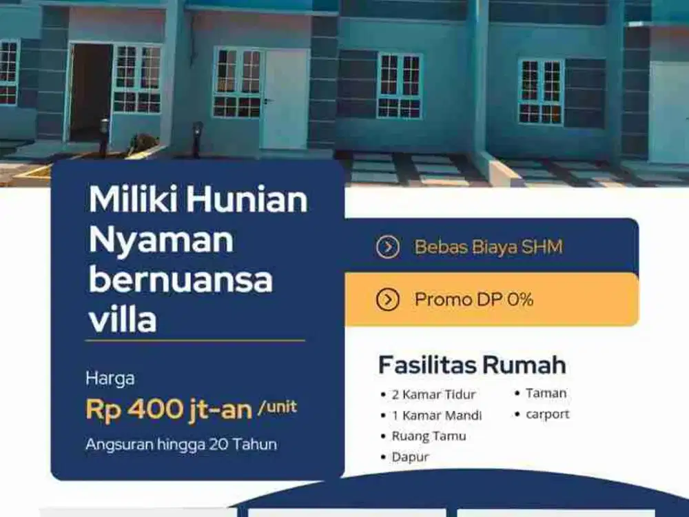 RUMAH MINIMALIS MODERN BONUS 1 UNIT MOTOR BEAT,SUDAH SIAP HUNI ANGSURAN 2 JUTAAN NEMPEL BSD